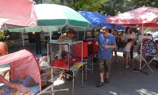 Igor at the Old Horse market