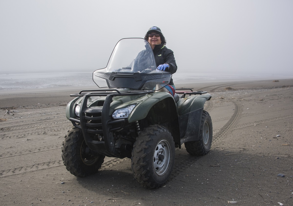 Diane at Silver Salmon Creek