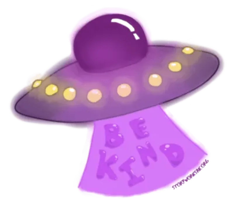 Be Kind UFO 1